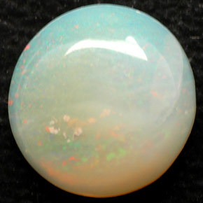 1,88 ctw natürlicher mehrfarbiger Opal, Transparent, Transparent / Lichtdurchlässig