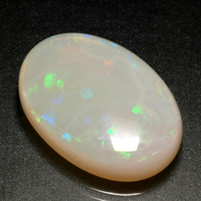 10,36 ctw natürlicher mehrfarbiger Opal, Transparent, Transparent / Lichtdurchlässig