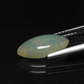 1,31 ctw natürlicher mehrfarbiger Opal, Marquise, Transparent