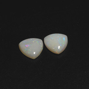  ct natürliche mehrfarbiger Opal-Edelsteine, Transparent, Transparent / Lichtdurchlässig