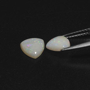 ct natürliche mehrfarbiger Opal-Edelsteine, Transparent, Transparent / Lichtdurchlässig