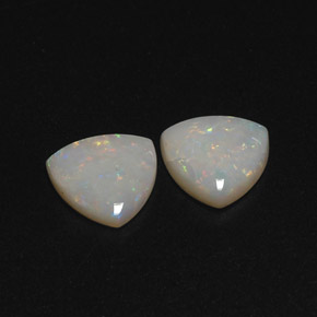  ct natürliche mehrfarbiger Opal-Edelsteine, Transparent, Transparent / Lichtdurchlässig
