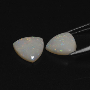  ct natürliche mehrfarbiger Opal-Edelsteine, Transparent, Transparent / Lichtdurchlässig