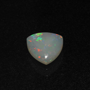 0,64 ctw natürlicher mehrfarbiger Opal, Trillion, Lichtdurchlässig
