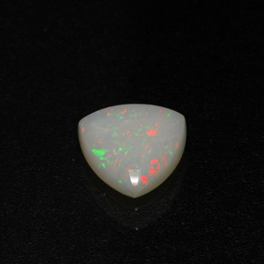 0,58 ctw natürlicher mehrfarbiger Opal, Transparent, Transparent / Lichtdurchlässig