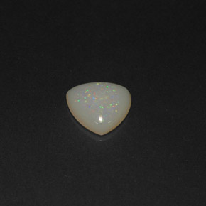 0,56 ctw natürlicher mehrfarbiger Opal, Transparent, Transparent / Lichtdurchlässig
