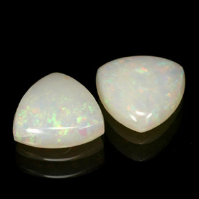  ct natürliche mehrfarbiger Opal-Edelsteine, Transparent, Transparent / Lichtdurchlässig