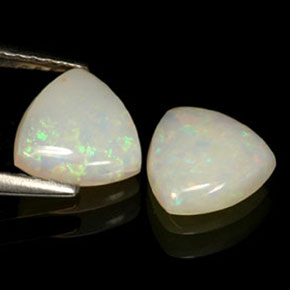  ct natürliche mehrfarbiger Opal-Edelsteine, Transparent, Transparent / Lichtdurchlässig