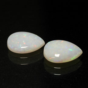  ct natürliche mehrfarbiger Opal-Edelsteine, Transparent, Transparent / Lichtdurchlässig