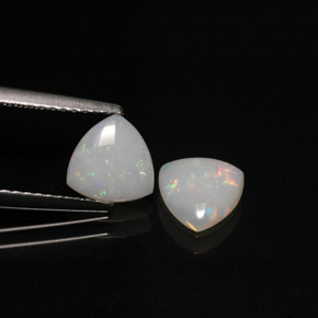  ct natürliche mehrfarbiger Opal-Edelsteine, Transparent, Transparent / Lichtdurchlässig