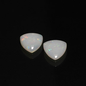 ct natürliche mehrfarbiger Opal-Edelsteine, Transparent, Transparent / Lichtdurchlässig