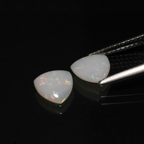  ct natürliche mehrfarbiger Opal-Edelsteine, Transparent, Transparent / Lichtdurchlässig