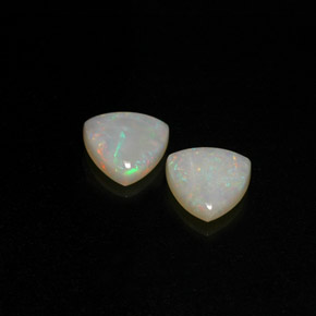  ct natürliche mehrfarbiger Opal-Edelsteine, Transparent, Transparent / Lichtdurchlässig