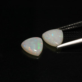  ct natürliche mehrfarbiger Opal-Edelsteine, Transparent, Transparent / Lichtdurchlässig