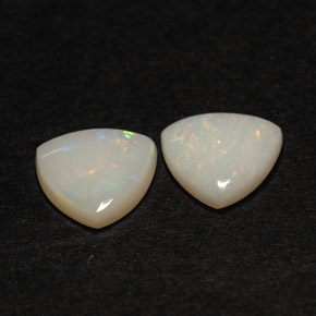  ct natürliche mehrfarbiger Opal-Edelsteine, Transparent, Transparent / Lichtdurchlässig