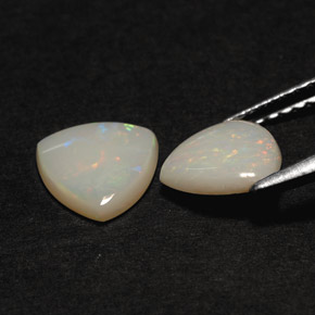  ct natürliche mehrfarbiger Opal-Edelsteine, Transparent, Transparent / Lichtdurchlässig