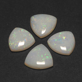  ct natürliche mehrfarbiger Opal-Edelsteine, Transparent, Transparent / Lichtdurchlässig