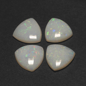  ct natürliche mehrfarbiger Opal-Edelsteine, Transparent, Transparent / Lichtdurchlässig