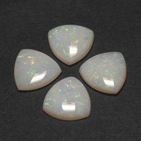  ct natürliche mehrfarbiger Opal-Edelsteine, Transparent, Transparent / Lichtdurchlässig