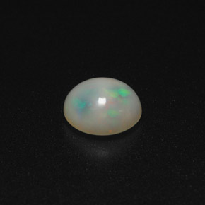 0,94 ctw natürlicher mehrfarbiger Opal, Transparent, Transparent / Lichtdurchlässig