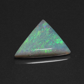 3,97 ctw natürlicher mehrfarbiger Opal, Trillion, Lichtdurchlässig