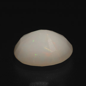 2,90 ctw natürlicher mehrfarbiger Opal, Oval Schliff, Lichtdurchlässig