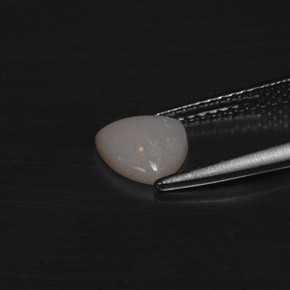 0,60 ctw natürlicher mehrfarbiger Opal, Trillion, Lichtdurchlässig