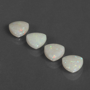  ct natürliche mehrfarbiger Opal-Edelsteine, Trillion, Lichtdurchlässig