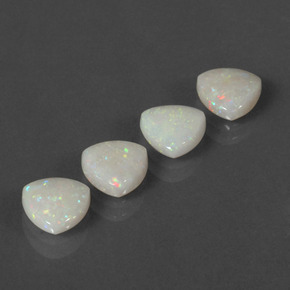  ct natürliche mehrfarbiger Opal-Edelsteine, Trillion, Lichtdurchlässig