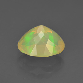 1,85 ctw natürlicher mehrfarbiger Opal, Oval Schliff, Transparent