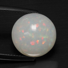 9,17 ctw natürlicher Mehrfarbig Opal, Rund Schliff, Lichtundurchlässig