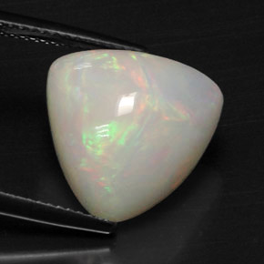 7,29 ctw natürlicher mehrfarbiger Opal, Trillion, Lichtundurchlässig