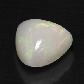 7,29 ctw natürlicher mehrfarbiger Opal, Trillion, Lichtundurchlässig