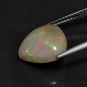 4,22 ctw natürlicher mehrfarbiger Opal, Trillion, Lichtundurchlässig