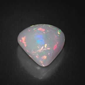 5,83 ctw natürlicher mehrfarbiger Opal, Trillion, Lichtundurchlässig
