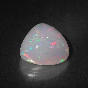 5,83 ctw natürlicher mehrfarbiger Opal, Trillion, Lichtundurchlässig