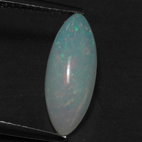 1,56 ctw natürlicher mehrfarbiger Opal, Transparent, Transparent / Lichtdurchlässig