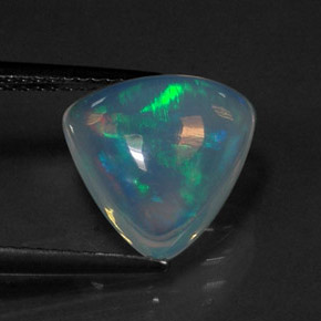 3,20 ctw natürlicher mehrfarbiger Opal, Fantasieschliff, Transparent