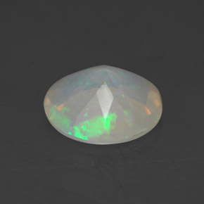 1,84 ctw natürlicher mehrfarbiger Opal, Transparent, Transparent / Lichtdurchlässig