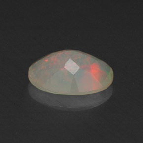 0,51 ctw natürlicher mehrfarbiger Opal, Transparent, Transparent / Lichtdurchlässig