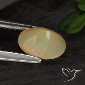 9,17 ctw natürlicher Mehrfarbig Opal, Oval, Lichtdurchlässig