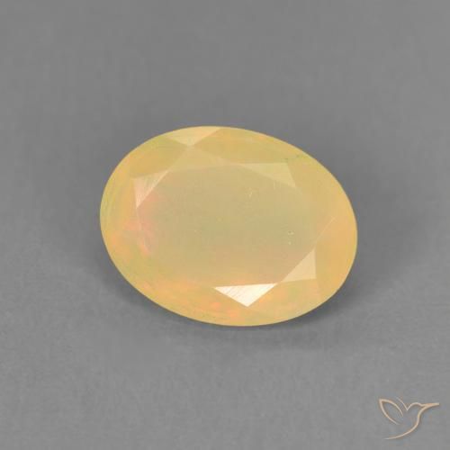 9,17 ctw natürlicher Mehrfarbig Opal, Oval, Lichtdurchlässig