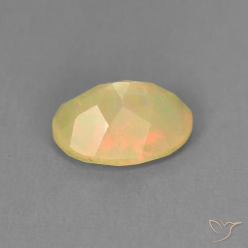 9,17 ctw natürlicher Mehrfarbig Opal, Oval, Lichtdurchlässig