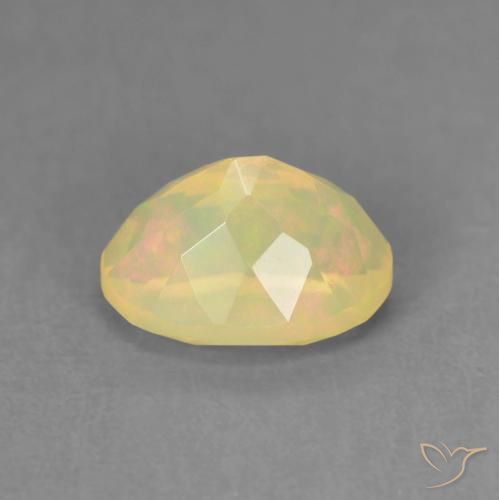9,17 ctw natürlicher Mehrfarbig Opal, Oval, Transparent
