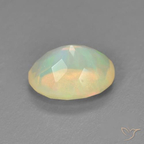 9,17 ctw natürlicher Mehrfarbig Opal, Oval, Lichtdurchlässig