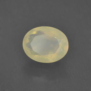1,20 ctw natürlicher mehrfarbiger Opal, Oval Schliff, Lichtdurchlässig