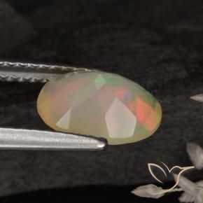 9,17 ctw natürlicher Mehrfarbig Opal, Oval, Lichtdurchlässig