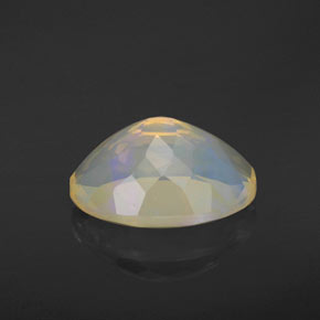 2,49 ctw natürlicher mehrfarbiger Opal, Transparent, Transparent / Lichtdurchlässig