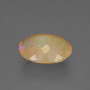 1,29 ctw natürlicher mehrfarbiger Opal, Oval Schliff, Lichtdurchlässig