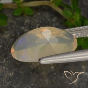 9,17 ctw natürlicher Mehrfarbig Opal, Oval, Transparent